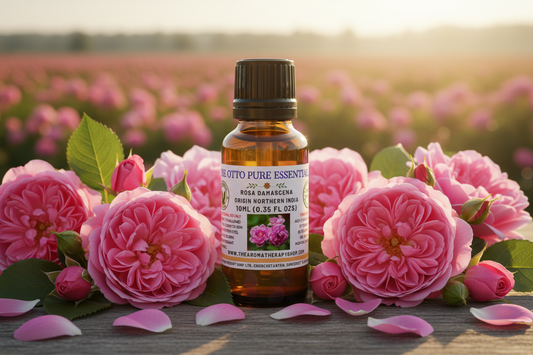 Rose Otto 10ml Essential Oil Showcase