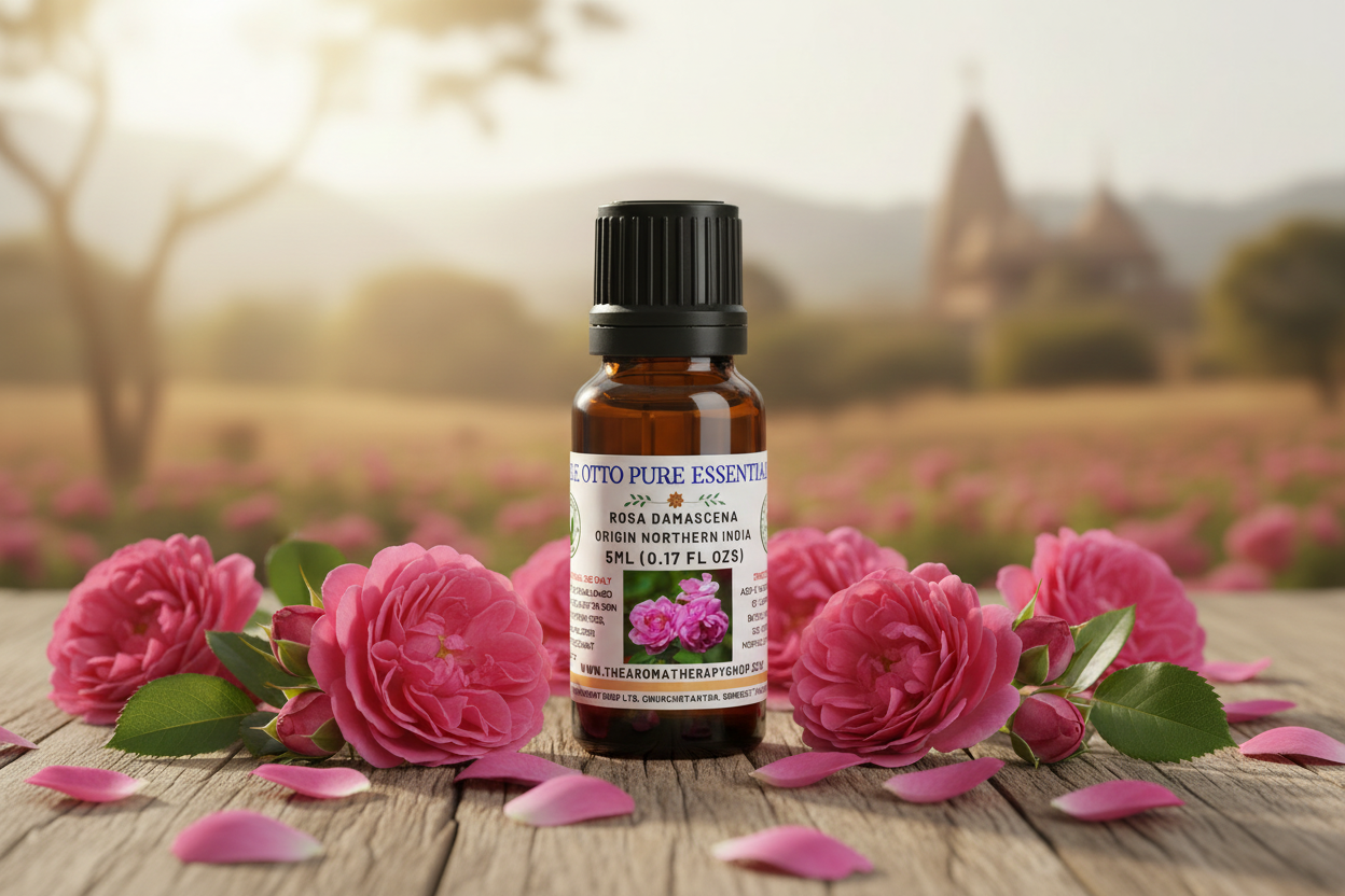 Rose Otto 5ml Essential Oil Showcase