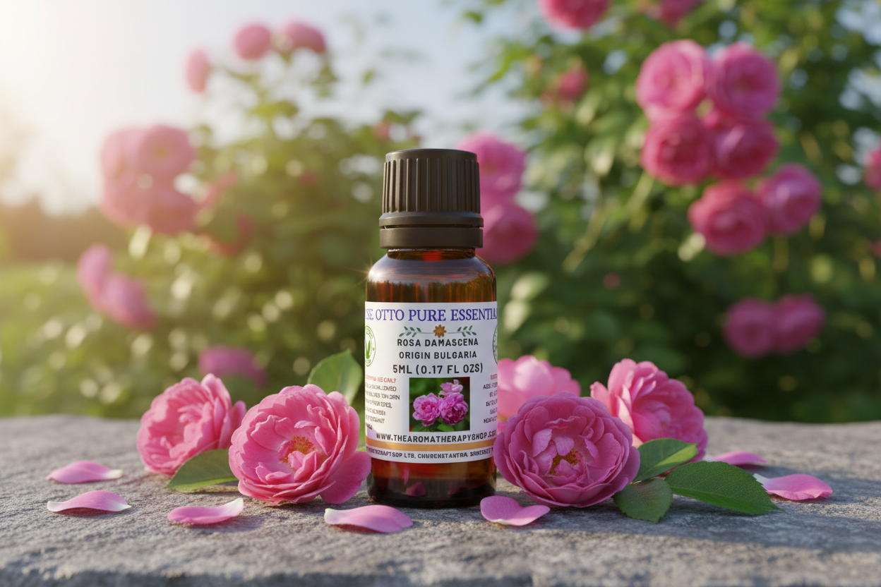 Rose Otto Essential Oil 5ml - Correct Proportions
