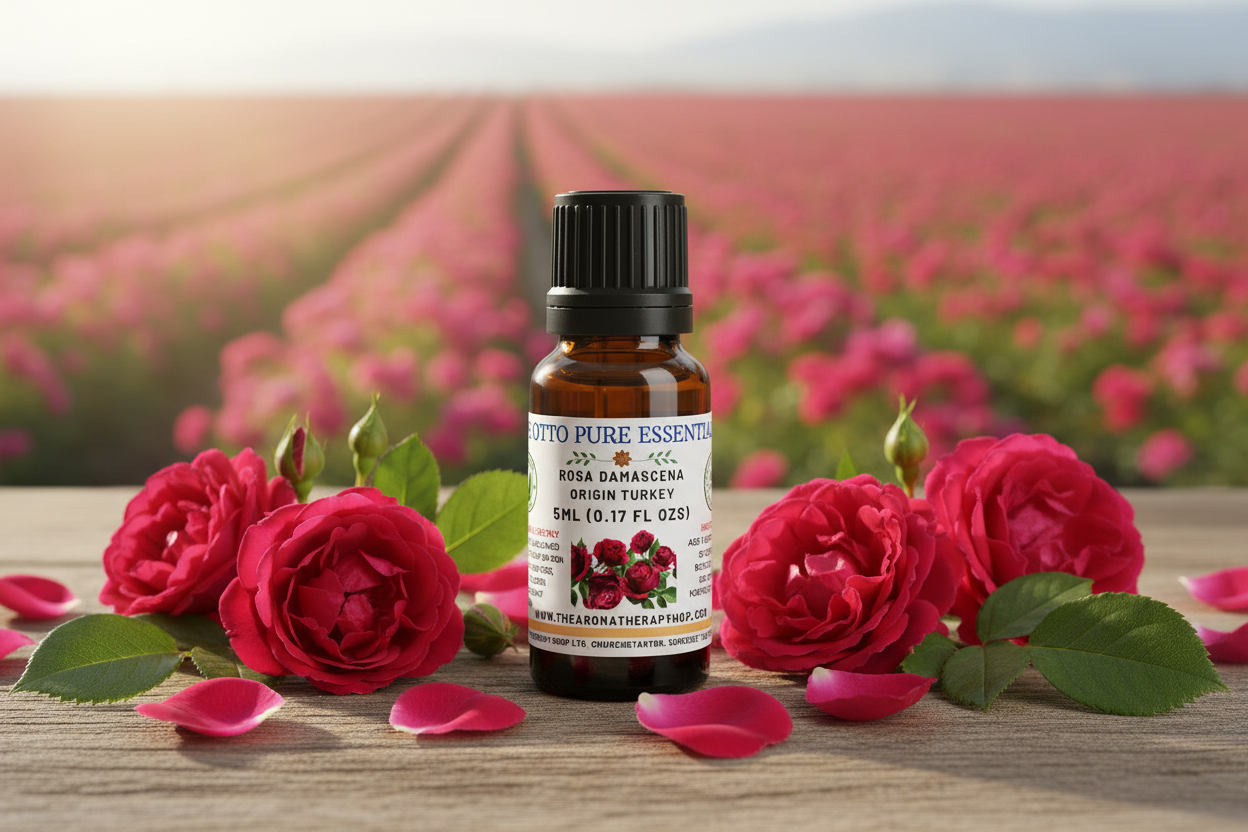 Rose Otto Turkey 5ml Essential Oil Showcase