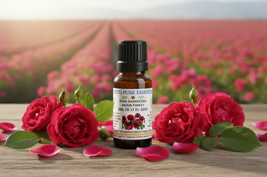 Rose Otto Turkey 5ml Essential Oil Showcase