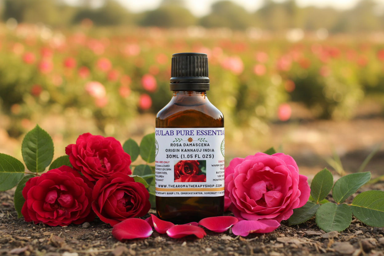 Ruh Gulab Pure Essential Oil 30ml Outdoor Showcase