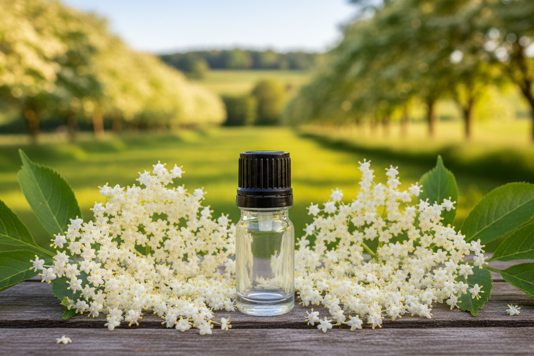 Sambucus Nigra Elderflower French Countryside 1ml Bottle Showcase
