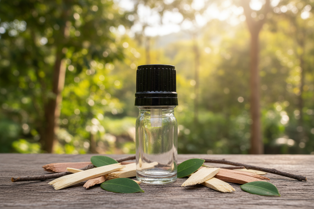 Santalum Austrocaledonicum New Caledonia 1ml Bottle Showcase