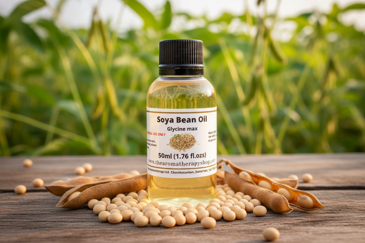 Soya Bean Oil 50ml with moderate amount of soya beans