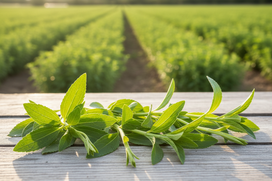 Stevia rebaudiana Outdoor Showcase - No Bottle