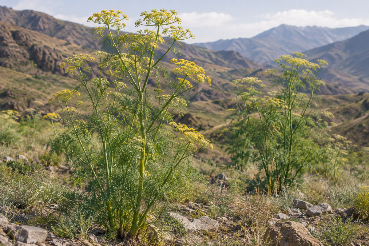 Sumbul natural habitat showcase without exposed roots