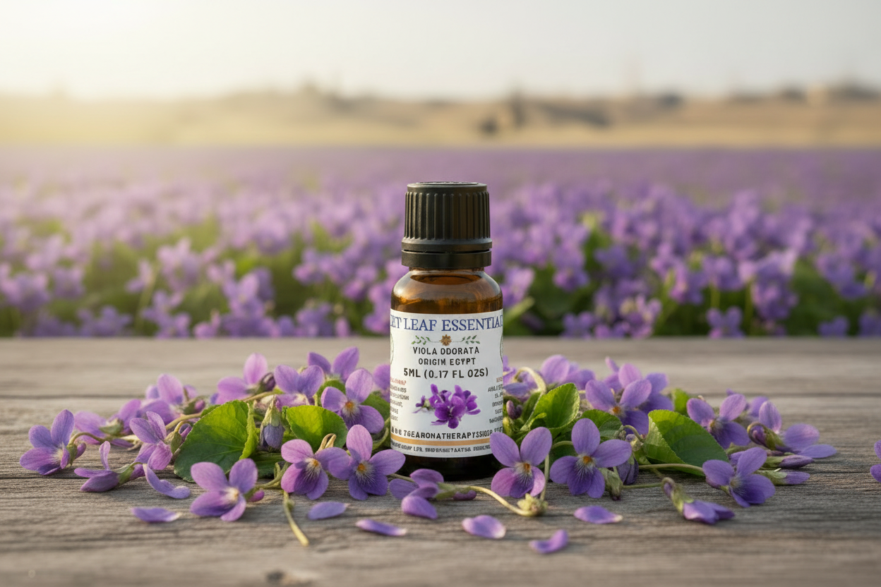 Violet Leaf 5ml Essential Oil Showcase - Bigger Elements