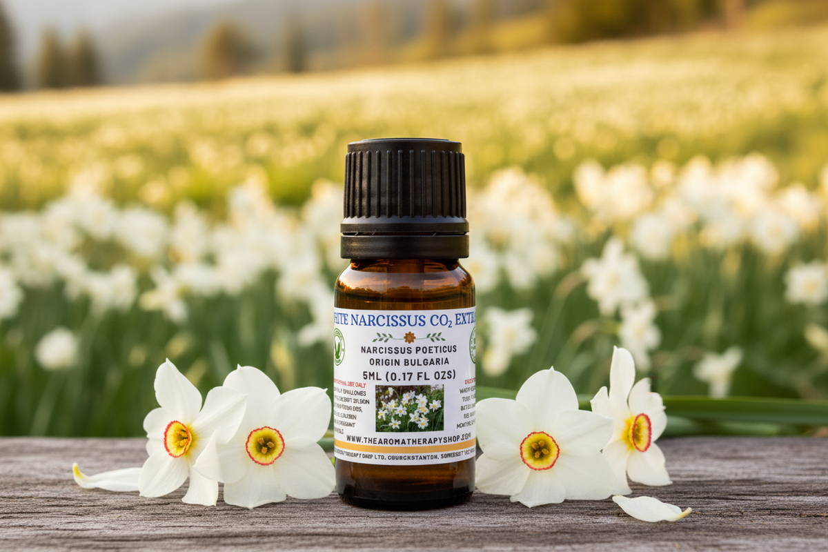 White Narcissus CO₂ Extract 5ml Outdoor Showcase
