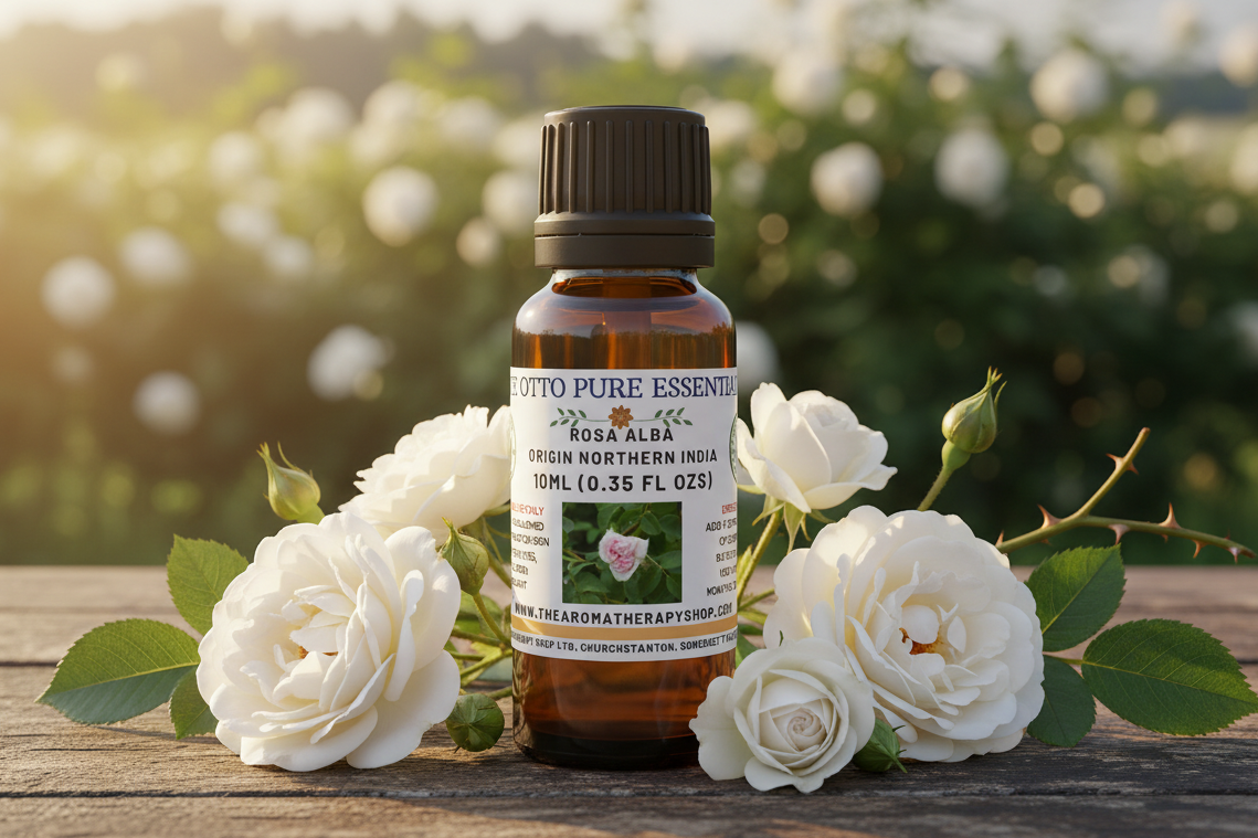White Otto 10ml Essential Oil Outdoor Showcase
