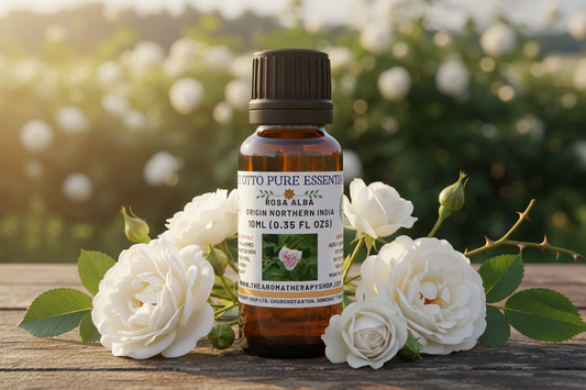 White Otto 10ml Essential Oil Outdoor Showcase