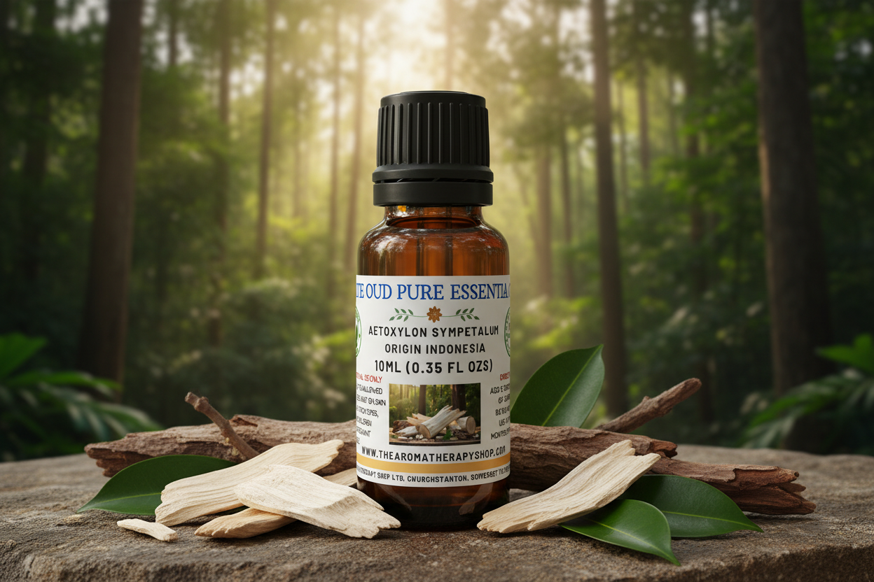 White Oud Pure Essential Oil Outdoor Showcase