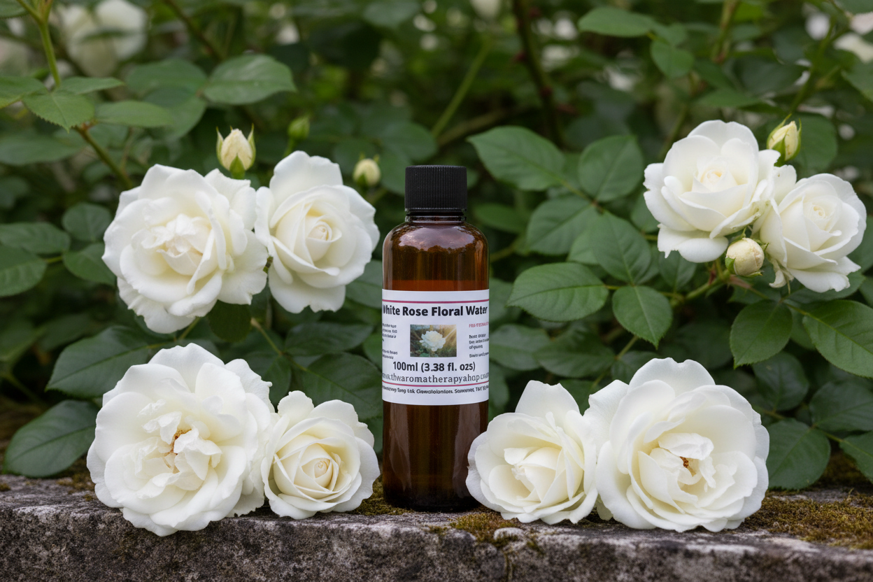 White Rose Floral Water - Balanced Composition