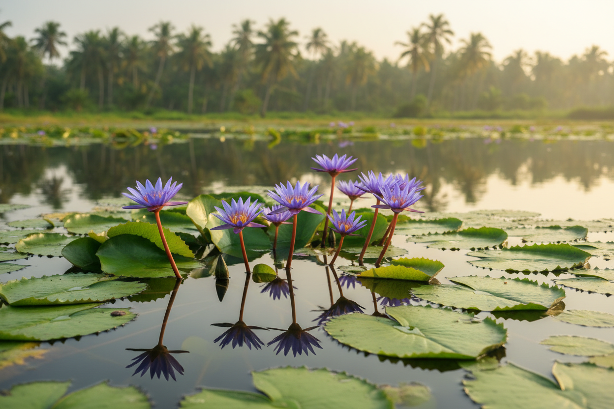 Wild Nymphaea nouchali Blue Lotus – Sri Lanka