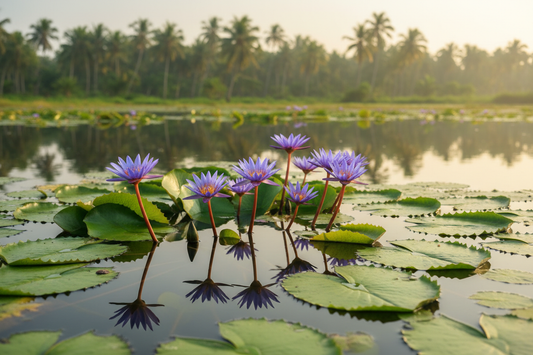 Wild Nymphaea nouchali Blue Lotus – Sri Lanka