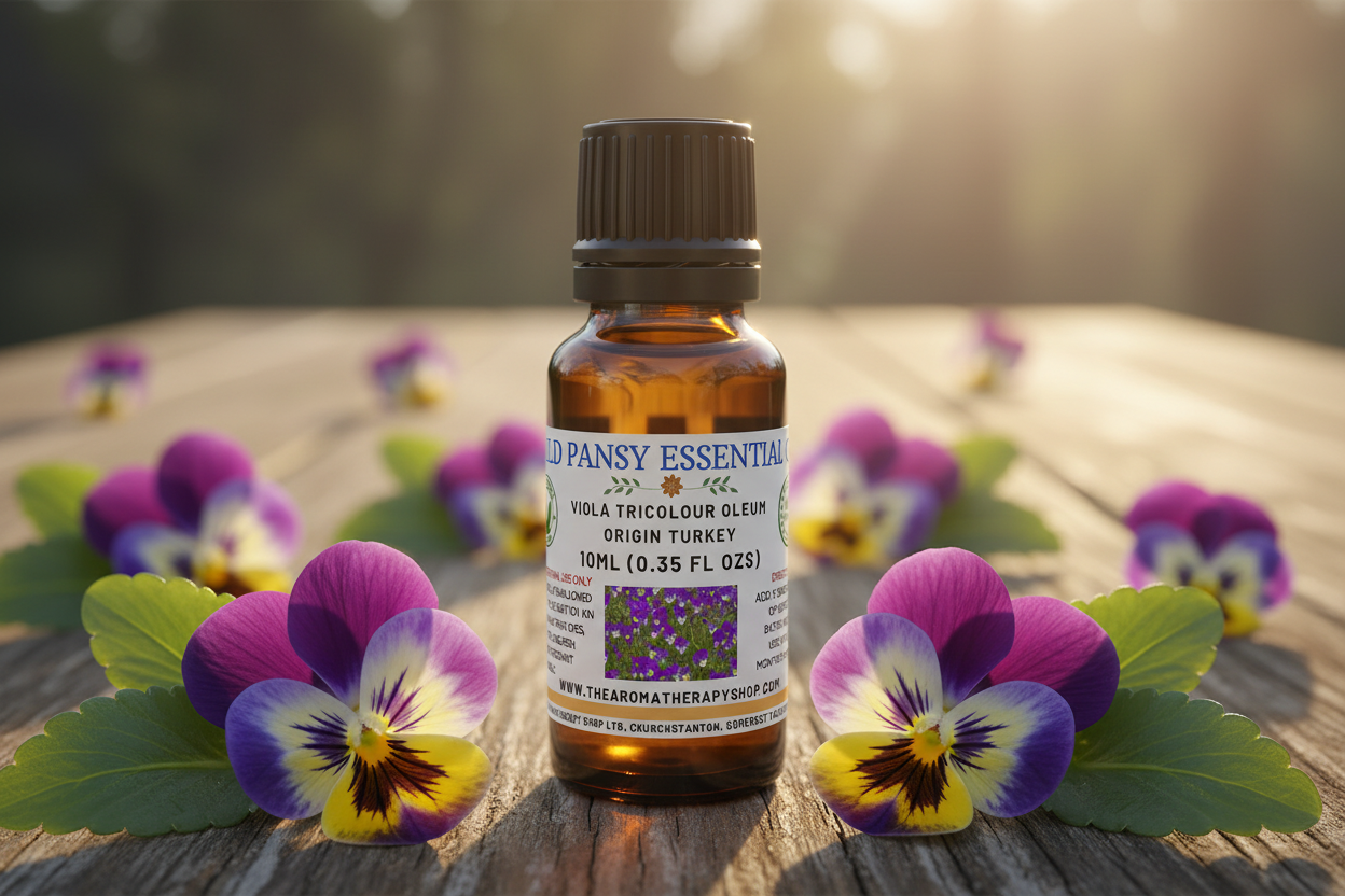 Wild Pansy Essential Oil 10ml - Oversized Pansies
