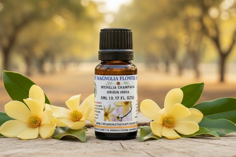 Yellow Magnolia Flower Absolute 5ml Outdoor Showcase