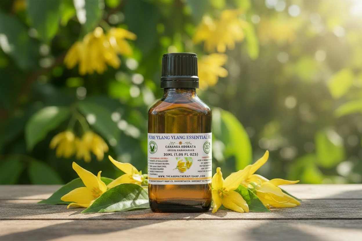 Ylang Ylang 30ml Essential Oil Outdoor Showcase