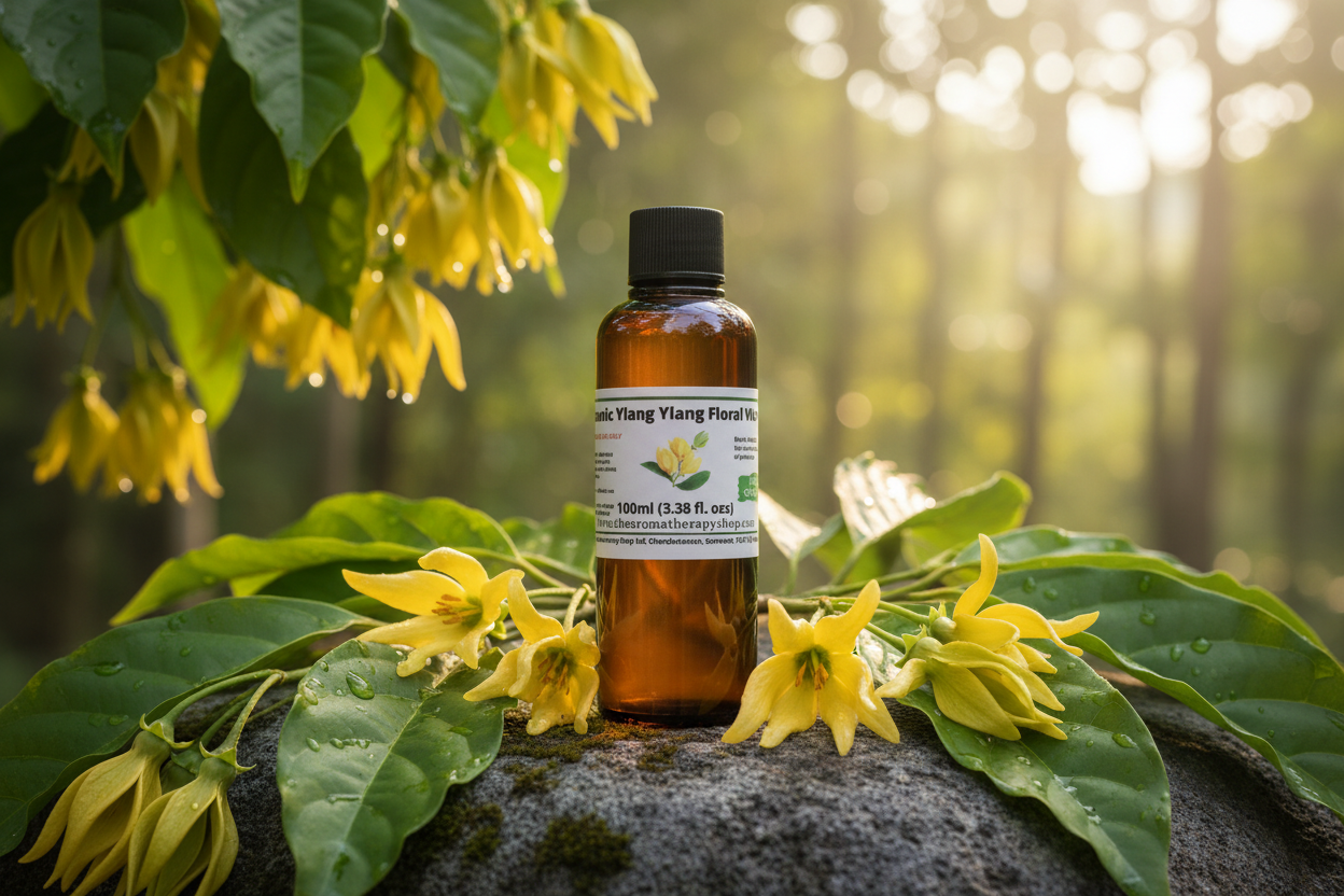 Ylang Ylang Floral Water - Natural Organic Background