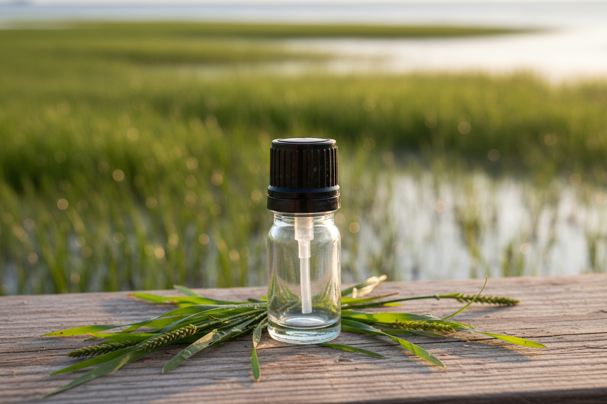 Zostera Noltei 1ml Clear Glass Bottle Showcase