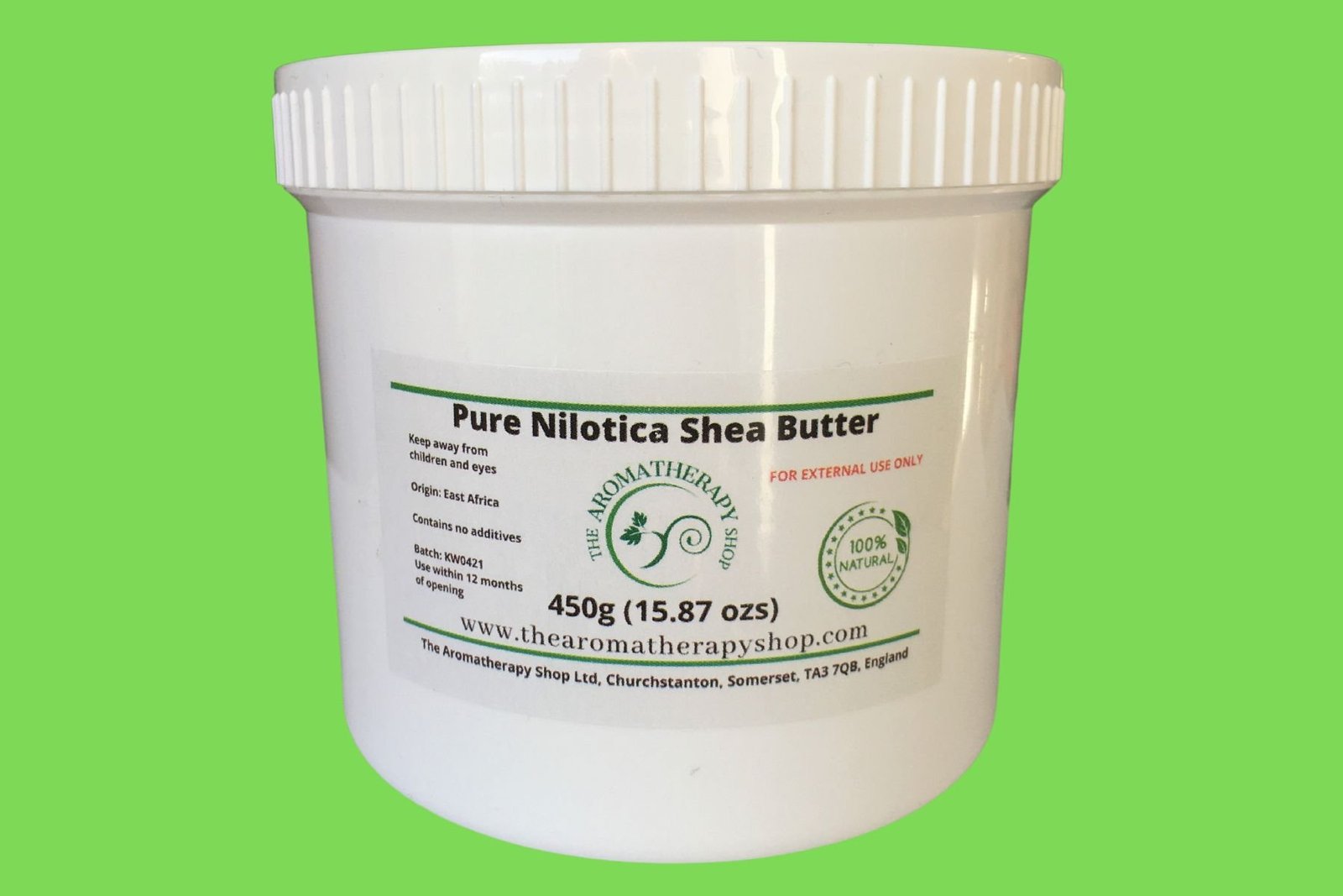 Nilotica Soft Unrefined Shea Butter (yellow) The Aromatherapy Shop Ltd